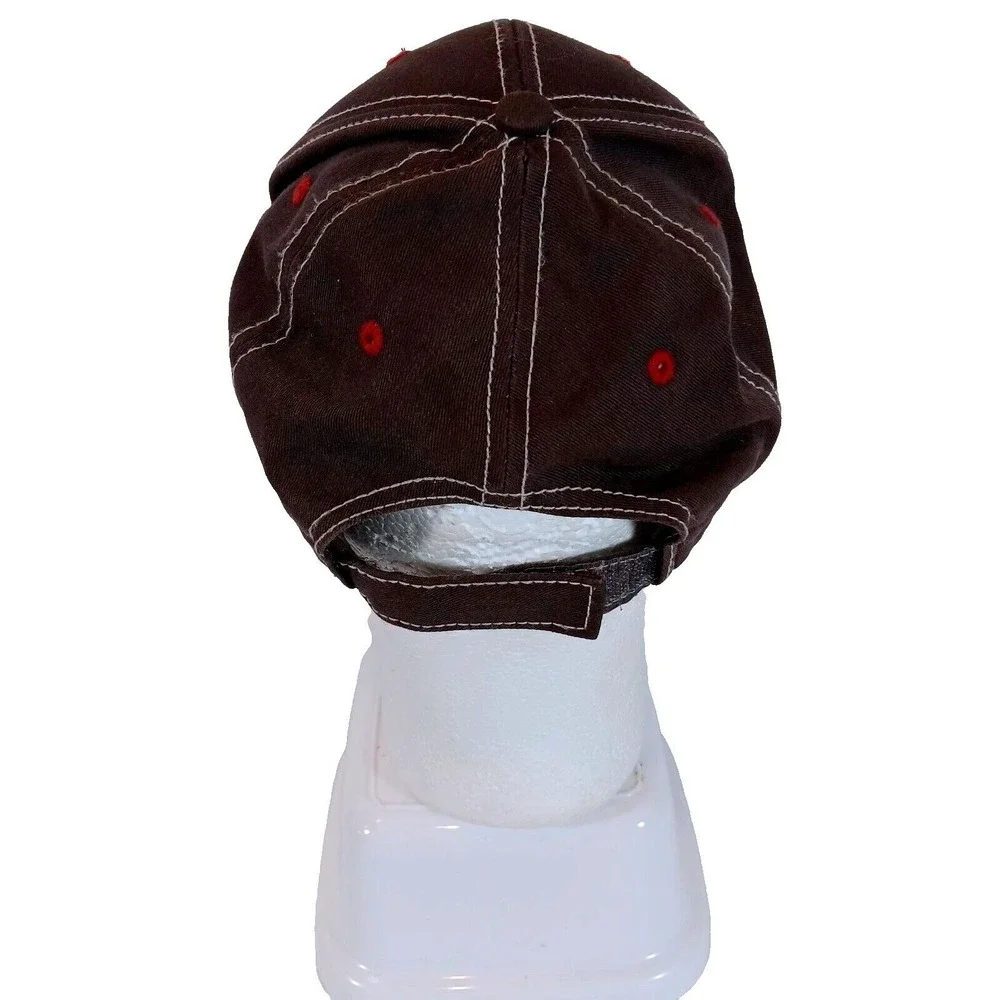 Chevrolet‎ Racing Mens Brown Baseball Cap StrapBack Hat Chevrolet Group Vintage